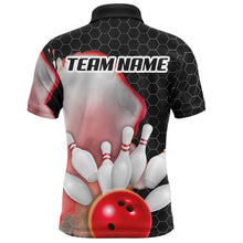 Load image into Gallery viewer, Personalized Bowling Shirt for Men Bowling Jersey Polo Shirt Unisex QZT284