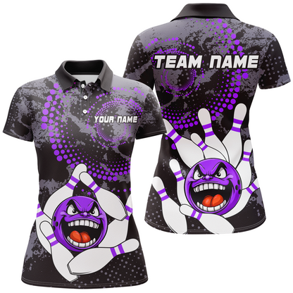 Personalized Bowling Shirts for Women Polo Camo Bowling Jersey Bowling Team League QZT446