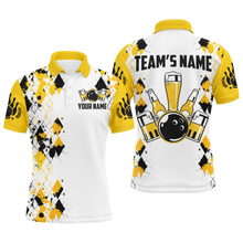 Load image into Gallery viewer, Personalized Beer Bowling Team Jerseys Unisex Polo Bowling Shirt for Men Women QZT542