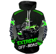 Load image into Gallery viewer, Green ATV Motocross Hooded Jersey Men Women Custom Quad Bike Hoodie For Adult Off-Road PDT904