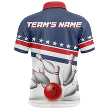 Load image into Gallery viewer, I'm Going On Strike Bowling Shirt For Men Custom American Bowling Jersey Team Bowling Polo Shirt BDT321