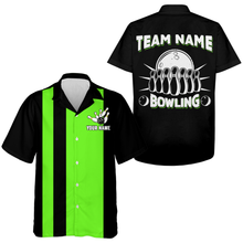 Load image into Gallery viewer, Retro Bowling Shirt for Men &amp; Women Personalized Bowling Hawaiian Jersey Team Uniform BDT545