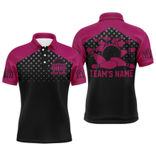Load image into Gallery viewer, Custom Bowling Shirts With Name Bowling Team Jersey For Men Bowling Polo Shirt League BDT329