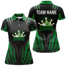 Load image into Gallery viewer, Strike Bowling Jersey For Women Personalized Bowling Shirt Team Bowling Polo Shirt BDT286