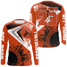 Load image into Gallery viewer, Motocross Jersey Orange Custom Dirt Bike Shirt For Kid Men Women Off-road Racing Shirt XM311