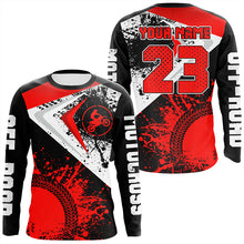 Load image into Gallery viewer, Motocross Jersey Red Black Custom Dirt Bike Shirt For Kid Men Women Off-road Racing Shirt XM311