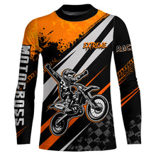 Load image into Gallery viewer, Dirt Bike MX Racing Jersey Orange Upf30+ Motocross Shirt Women Kid Off-Road Shirt XM280