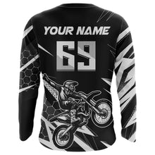 Load image into Gallery viewer, Motocross Jersey Kid Men Women Upf30+ White Racing Dirt Bike Shirt Off-Road Motorcycle XM286