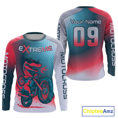 Aligator Motocross Racing Jersey Dirt Bike Jersey Men Kid Women Motorcycle Shirt XM376