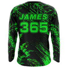 Load image into Gallery viewer, Motocross Racing Jersey Green Upf30+ Men Women Kid Dirt Bike Shirt Motorcycle Jersey XM200