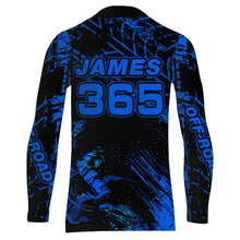 Load image into Gallery viewer, Motocross Racing Jersey Blue Upf30+ Men Women Kid Dirt Bike Shirt Motorcycle Jersey XM200