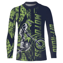 Load image into Gallery viewer, Dirt Bike Jersey Motocross Racing Shirt Men Kid UPF30+ Motorcycle Off-Road Jersey XM221