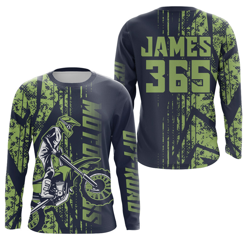 Dirt Bike Jersey Motocross Racing Shirt Men Kid UPF30+ Motorcycle Off-Road Jersey XM221