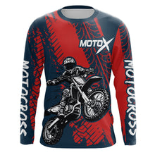 Load image into Gallery viewer, Motocross Racing Jersey UPF30+ Youth Adult&amp;Kid Dirt Bike Motox Off-Road Red MX Racing Shirt XM86