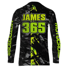Load image into Gallery viewer, Motocross Dirt Bike Racing Jersey Men Kid Youth UPF30+ Custom Off-road MX Jersey XM190