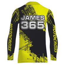 Load image into Gallery viewer, Yellow Motocross Racing Jersey Men Kid Upf30+ Dirt Bike Off-Road Shirt MX Jersey XM192