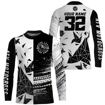 ATV Motocross Jersey Quad Bike Shirt Men Kid Youth UPF30+ ATV Quad Jersey ATV Racing Shirt MX01