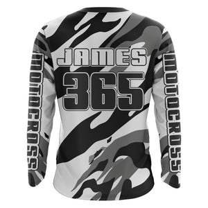 ATV Motocross Jersey UPF30+ Quad Bike Shirt Off-Road Racing Jersey Kid Men ATV Motorcycle MX12