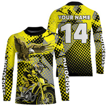 Load image into Gallery viewer, Yellow Eagle Motocross Jersey Dirt Bike Jersey Men Kid Women Motorcycle Riding Shirt XM363