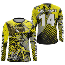 Load image into Gallery viewer, Yellow Eagle Motocross Jersey Dirt Bike Jersey Men Kid Women Motorcycle Riding Shirt XM363