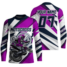 Load image into Gallery viewer, Custom Motocross Jersey Upf30+ Youth Men Women Kid Dirt Bike Shirt Racing Off-Road XM30