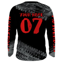 Load image into Gallery viewer, Motocross Jersey Kid Men Dirt Bike Racing Shirt Upf30+ Off-road Motorcycle Jersey Red XM202