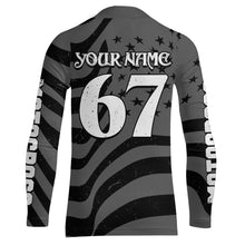 Load image into Gallery viewer, ATV Motocross Racing Jersey Upf30+ Custom ATV Quad Bike Jersey Men Kid Women Riding MX67