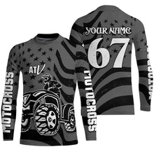 Load image into Gallery viewer, ATV Motocross Racing Jersey Upf30+ Custom ATV Quad Bike Jersey Men Kid Women Riding MX67