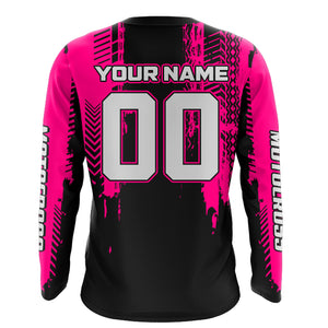 Motocross Racing Jersey Women Kid Upf30+ Dirt Bike Riding Shirt Off-Road Motorcycle XM278