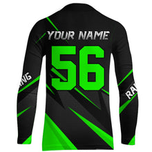 Load image into Gallery viewer, Motocross Racing Jersey Green Men Kid Upf30+ Dirt Bike Shirt Off-Road Racing Jersey XM248