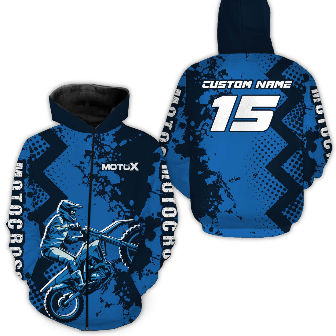 Custom Motocross Hoodie Racing Jersey Men Women Dirt Bike Motorcycle Hoodie MH107