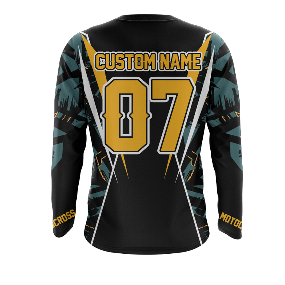Motocross Jersey Men Kid UPF30+ Custom Dirt Bike Shirt Off-Road Racing Jersey Freepom XM01