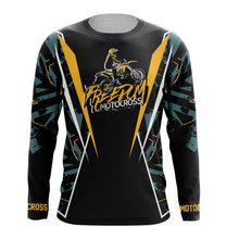 Load image into Gallery viewer, Motocross Jersey Men Kid UPF30+ Custom Dirt Bike Shirt Off-Road Racing Jersey Freepom XM01