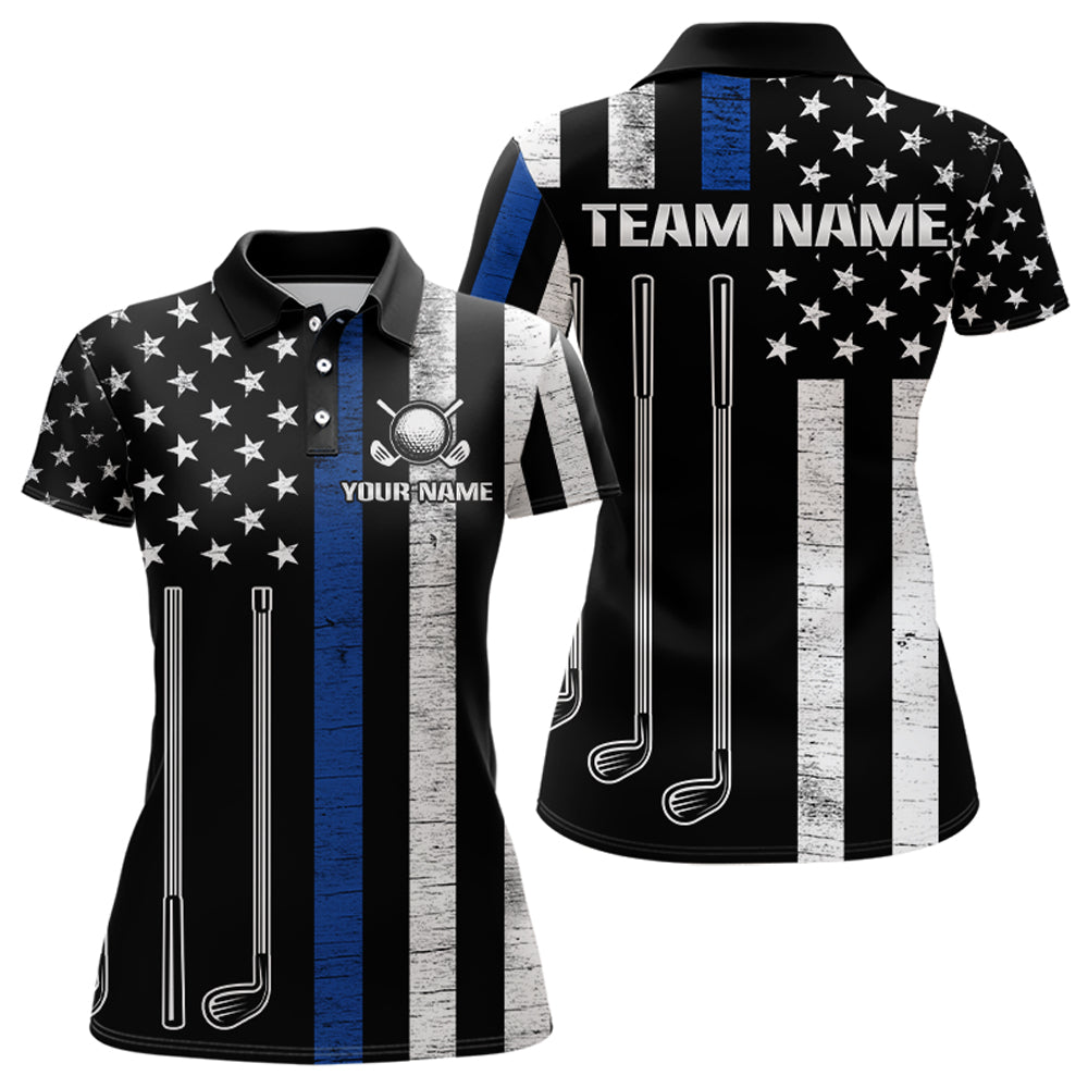 Custom American Flag Golf Polo Shirt Patriotic for Men Women Golf Polo Shirt MMG07