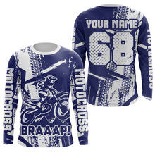 Load image into Gallery viewer, Motocross Jersey UPF30+ Dirt Bike MX Racing Jersey Men Kid Off-Road Motorcycle Shirt XM92