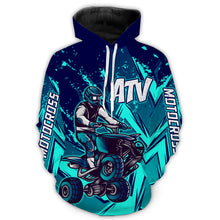 Load image into Gallery viewer, Custom ATV Motocross Hoodie for Men Women Quad Bike Shirt ATV Racing Hoodie MHATV05