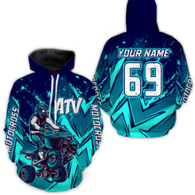 Load image into Gallery viewer, Custom ATV Motocross Hoodie for Men Women Quad Bike Shirt ATV Racing Hoodie MHATV05