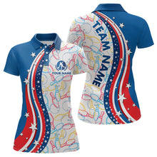 Load image into Gallery viewer, Patriotic Bowling Shirt for Men Women Team Custom Bowling Polo Shirt &amp; 1/4 Zip Shirts MBL22