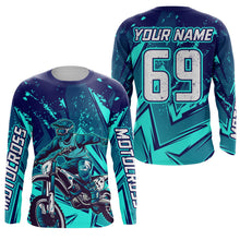 Load image into Gallery viewer, Motocross Racing Jersey UPF30+ Youth Dirt Bike Shirt Men Women Kid Off-Road Motorcycle XM93