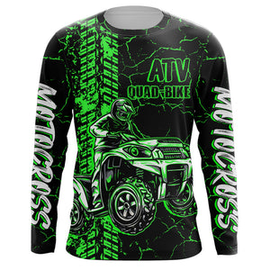 ATV Motocross Jersey Men Kid Women Upf30+ Custom ATV Riding Shirt Quad Bike ATV Racing MX51