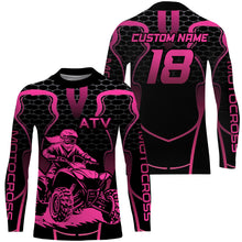 Load image into Gallery viewer, ATV Racing Jersey Custom ATV Jersey For Youth Girl Women ATV Quad Bike Shirt MX98