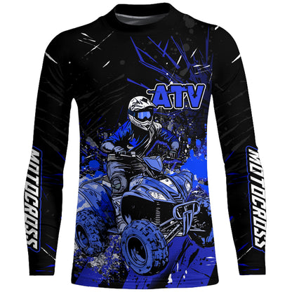 ATV Motocross Jersey Men Kid UPF30+ Custom Quad Bike Shirt Off-Road ATV MX Racing Jersey MX05