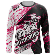 Load image into Gallery viewer, MX Racing Jersey Biker Girl Motocross Shirt UPF30+ Off-Road Youth Dirt Bike Motorcycle XM169