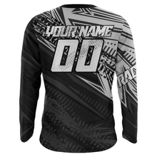 Load image into Gallery viewer, White Black Motocross Racing Jersey Upf30+ Kid Men Women Dirt Bike Shirt Off-road Jersey XM285