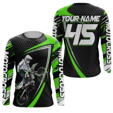 Load image into Gallery viewer, Motocross Racing Jersey UPF30+ Youth Motorcycle Dirt Bike Jersey Off-Road Shirt Kid Men XM173