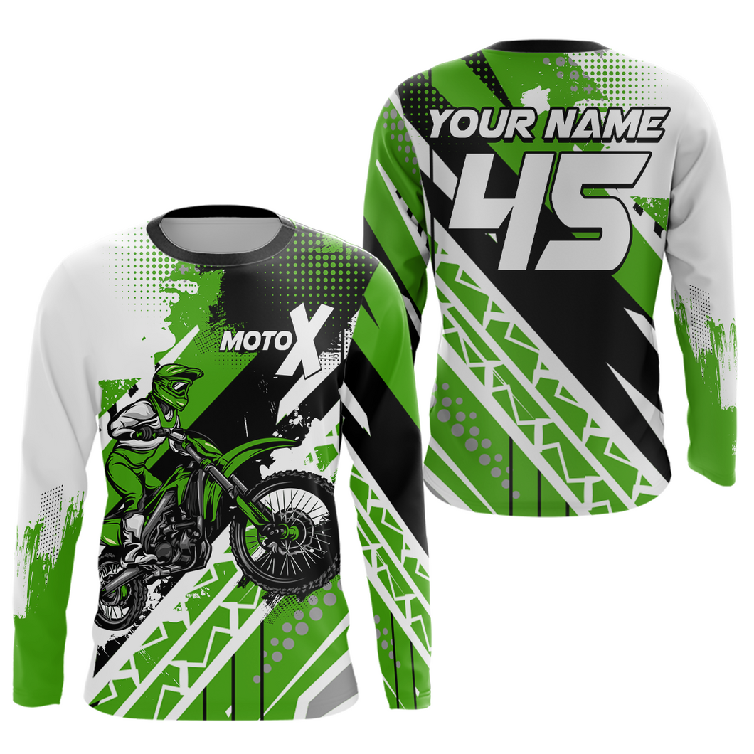 Custom Motocross Jersey Racing Shirts Men Kid Women Dirt Bike Motorcycle Shirts XM345