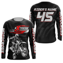 Load image into Gallery viewer, Extreme Motocross Racing Jersey UPF30+ Youth Dirt Bike Shirt Kid Men Off-road Long Sleeves XM130