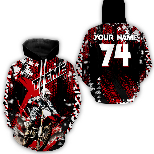 Motocross Racing Hoodie Jersey for Men Women Off-road Dirt Bike Hoodie Shirt MH97