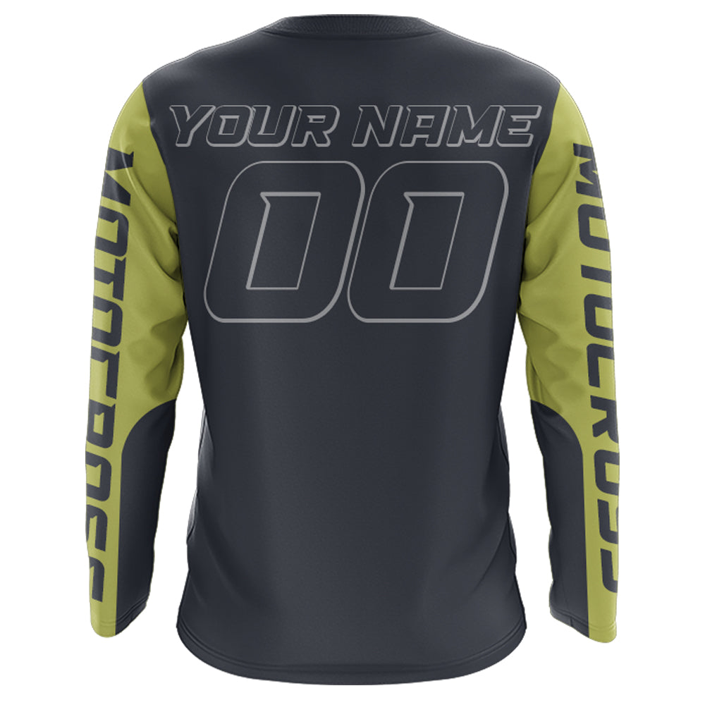 Custom Motocross Jersey UPF30+ Extreme Dirt Bike Jersey Boys MX Racing Kid Youth Men Off-Road XM03
