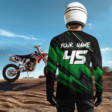 Load image into Gallery viewer, Green Alligator Motocross Jersey Custom Dirt Bike Shirts Men Kid Women Riding Shirts XM379